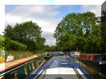 Moored boats